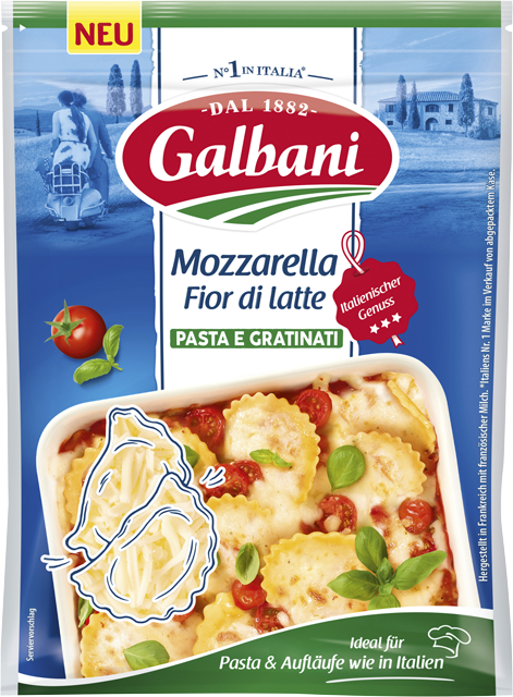 Galbani Mozzarella Fior di Latte gerieben