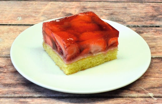 Erdbeerschnitte