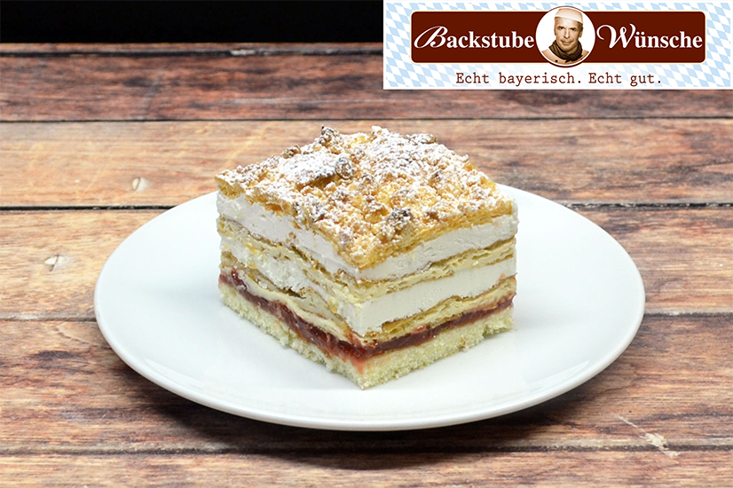 Flockensahne Schnitte