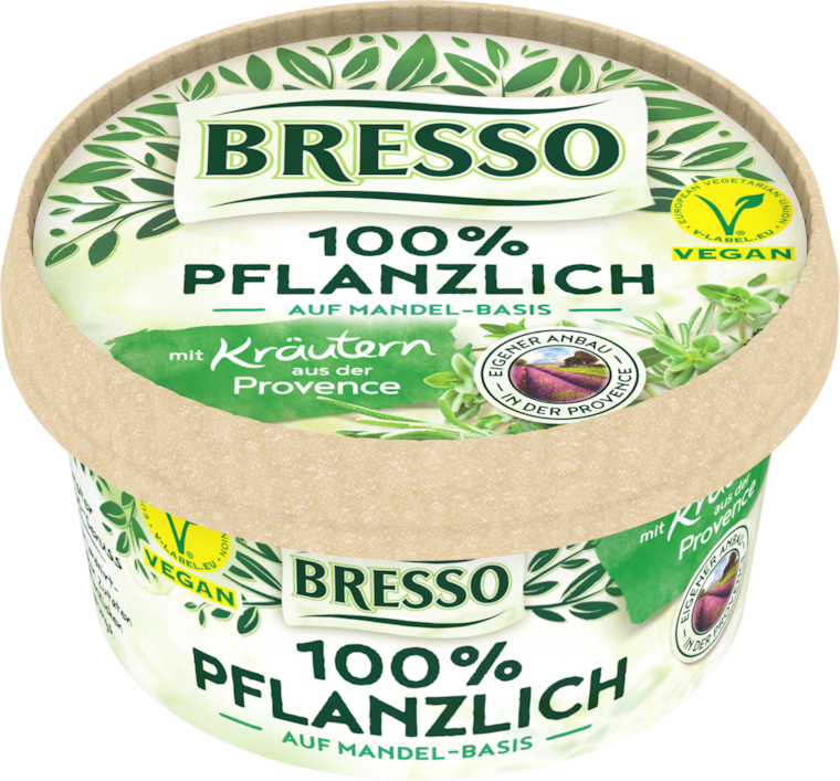 Bresso pflanzliche Frischkäsezubereitung