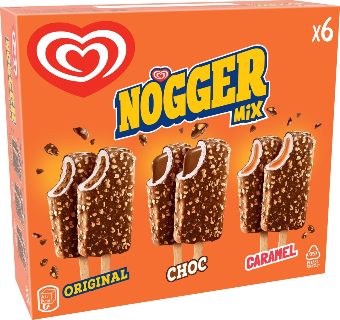 Langnese Nogger-, Klassiker-, Kids-Mix oder Cornetto Eis