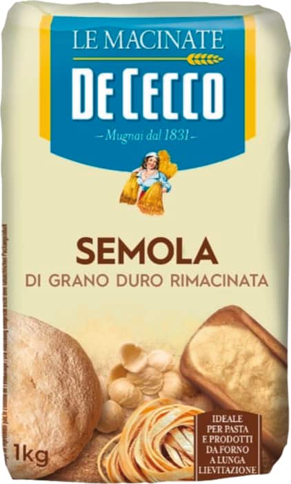 De Cecco Semola Di Grano Duro Rimacinata