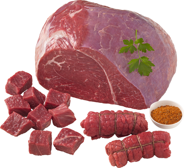 Zart gereiftes Rindfleisch aus Deutschland: Rinder-Braten, -Gulasch