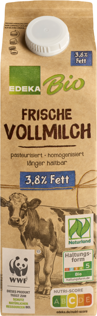 EDEKA Bio Frische Vollmilch
