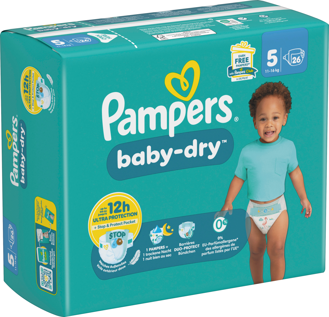 Pampers Höschenwindeln oder Pants