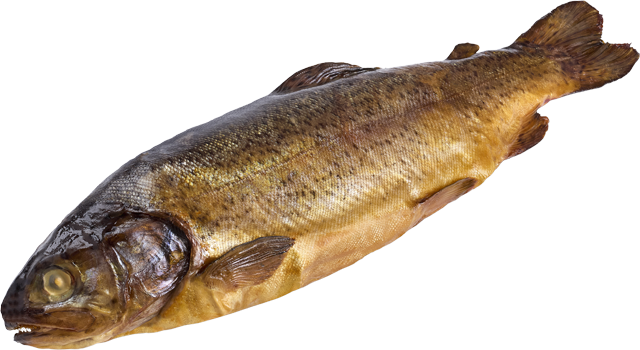 ¹Geräucherte Forellen