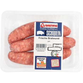 Rasting - Frische Bratwurst