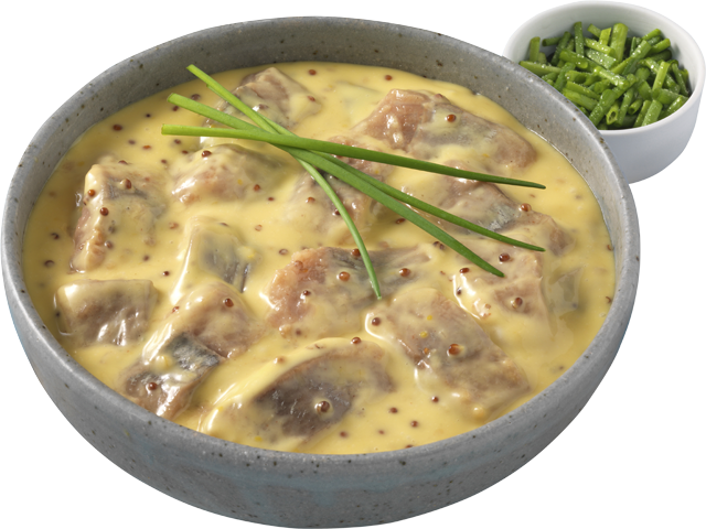 ¹Schwedenhappen Honig-Senf