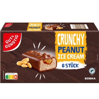 GUT & GÜNSTIG - Crunchy Peanut Ice-Cream
