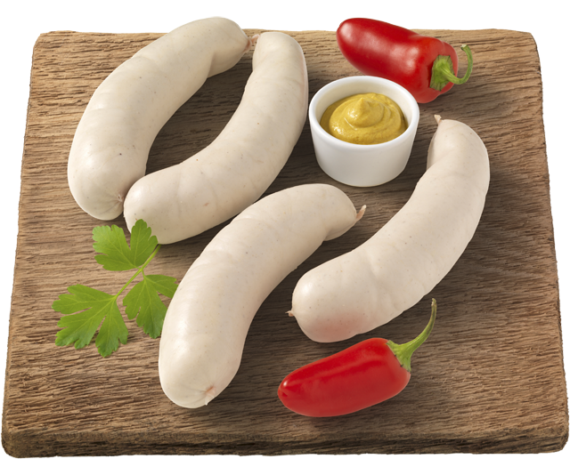 Bratwurst mit Kalbfleisch