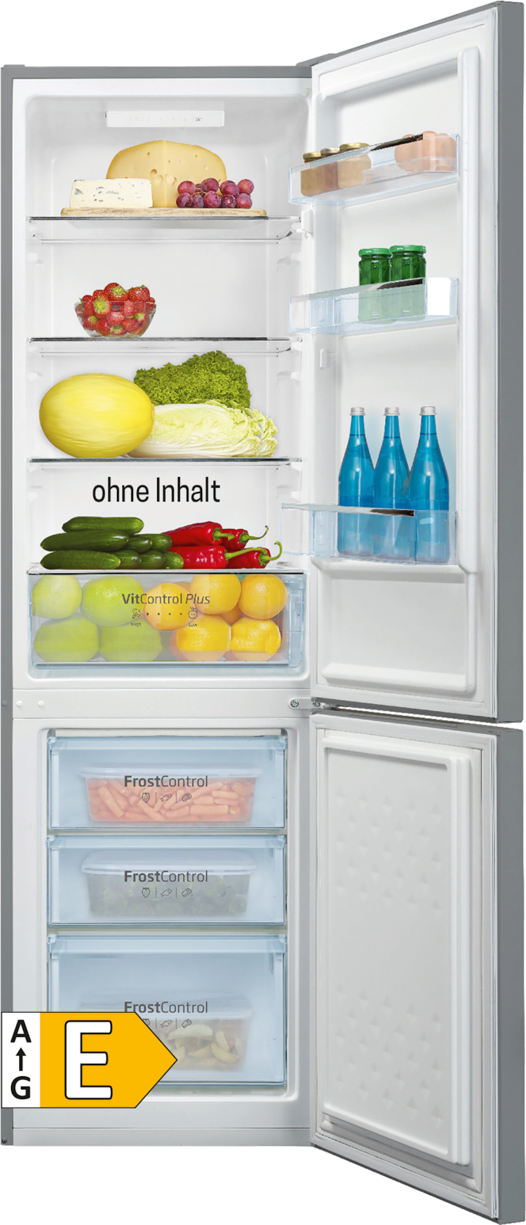Amica "KGCL387050E" Kühl-Gefrier-Kombination