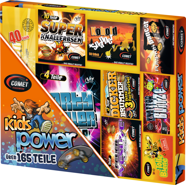 Comet Jugend-Feuerwerk "Kids Power Box"