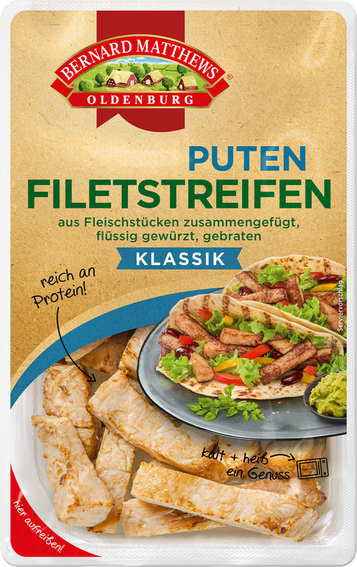 Matthews Hähnchen- oder Puten-Filetstreifen