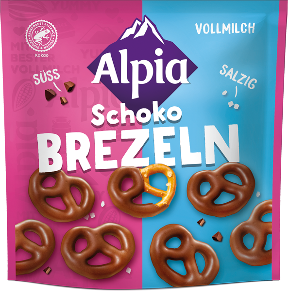 Alpia Schoko-Brezeln oder Crunches