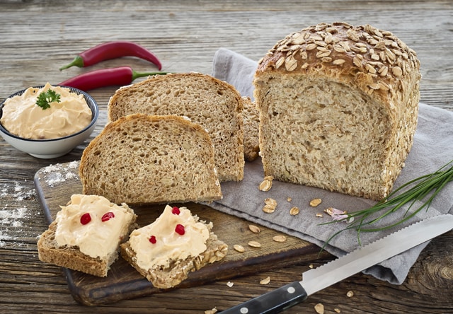 Ab Donnerstag erhältlich: ¹Vollkorn-Dinkelbrot
