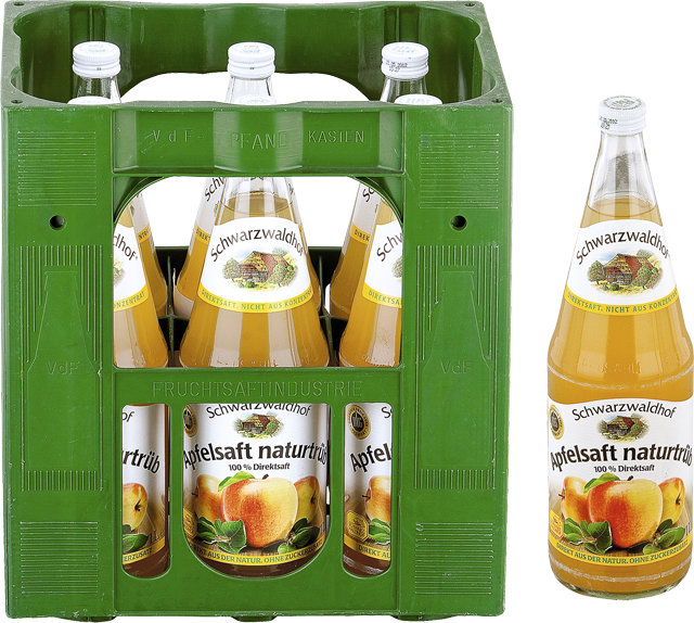 Schwarzwaldhof Apfelsaft naturtrüb oder klar
