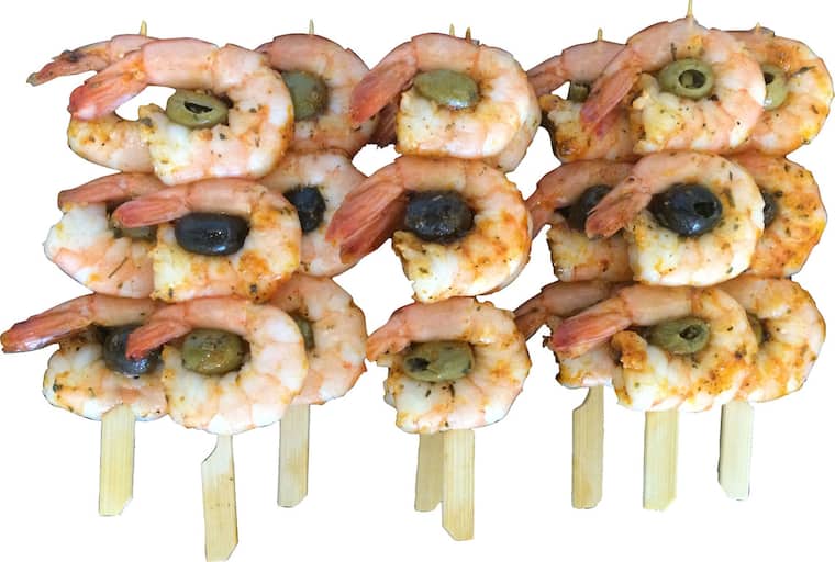 Garnelenspieße