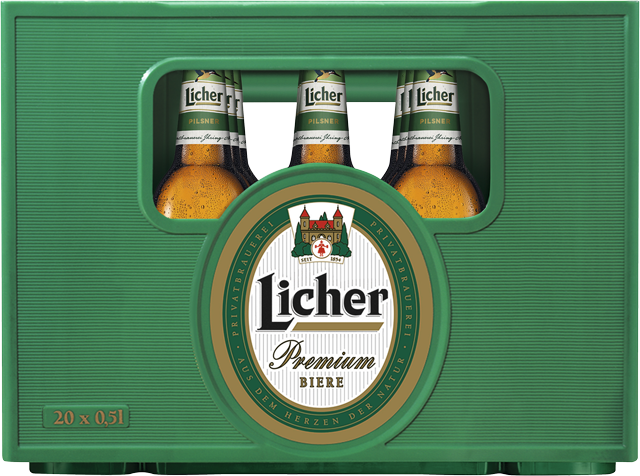 Licher Premium Pilsner oder Export 