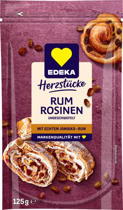 EDEKA Herzstücke Rum-Rosinen