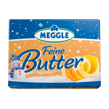 Meggle Feine Butter oder Streichzart ungesalzen