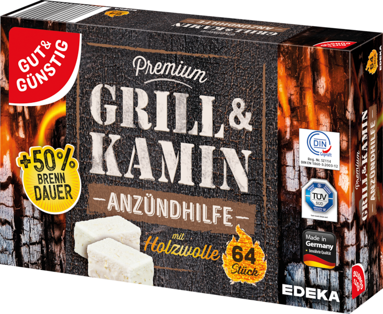GUT&GÜNSTIG Grill- & Kaminanzünder