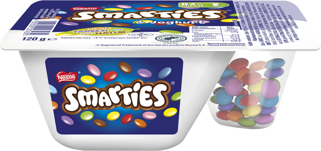 Nestlé Joghurt mit Smarties