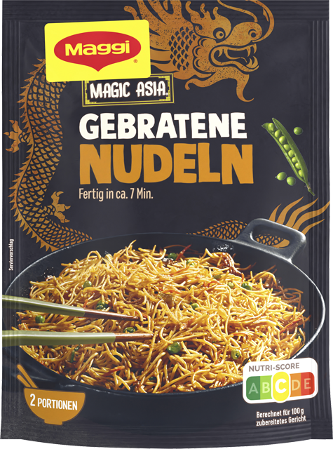 Maggi Magic Asia gebratene Nudeln oder Wirtshaus