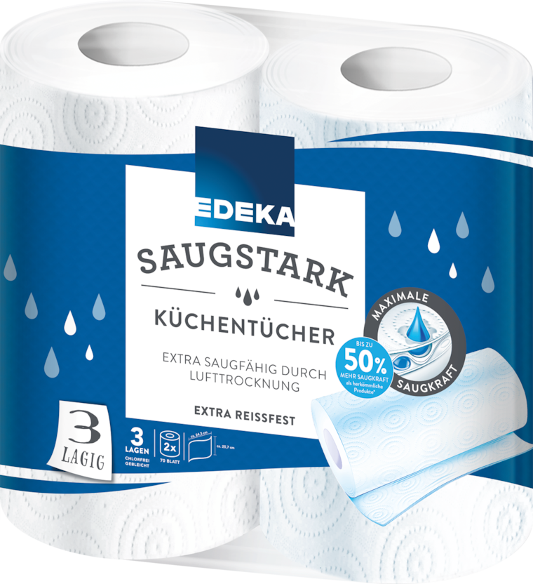 EDEKA Küchentücher saugstark