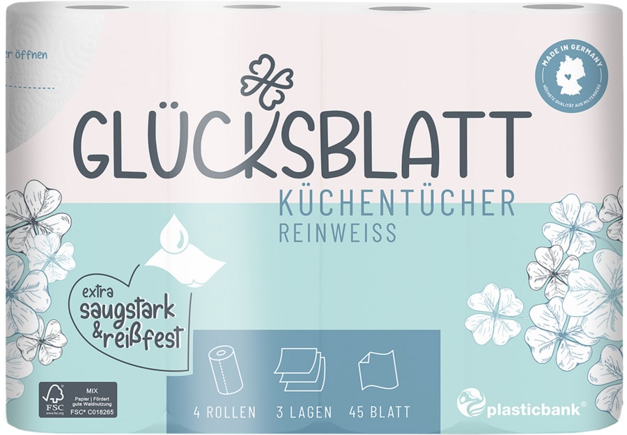 Glücksblatt Küchentücher