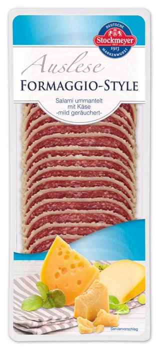 Stockmeyer Salami-Formaggio* ummantelt mit Käse, -Tropical Pepper* oder -Sweet Onion*