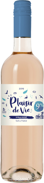 Frankreich/ Languedoc: Plaisir de Vie SyrahRosé IGP 