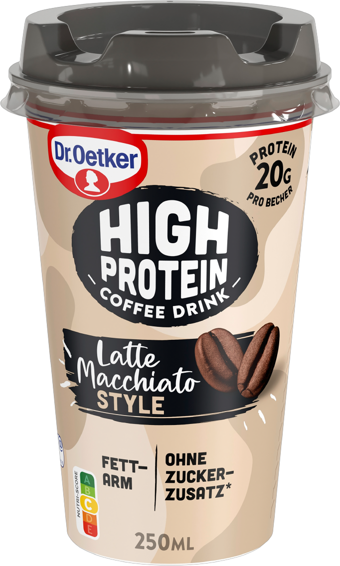 Dr. Oetker High Protein Coffee drinks oder Mousse