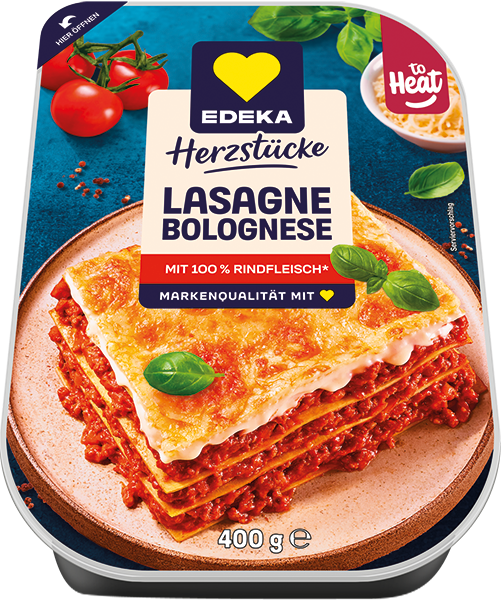 EDEKA Herzstücke Lasagne