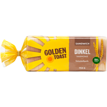 Golden Toast Sandwich Dinkel Harmonie