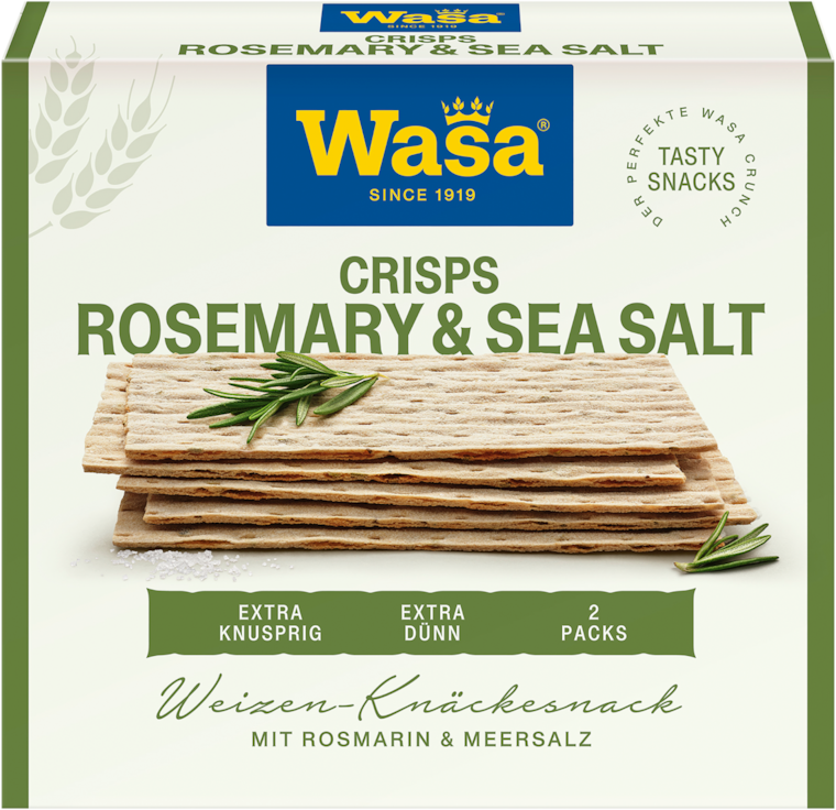 Wasa Crisps, Rounds oder Sandwich