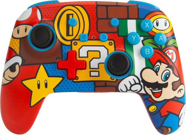 PowerA NINTENDO-SWITCH-CONTROLLER „Mario Pop“