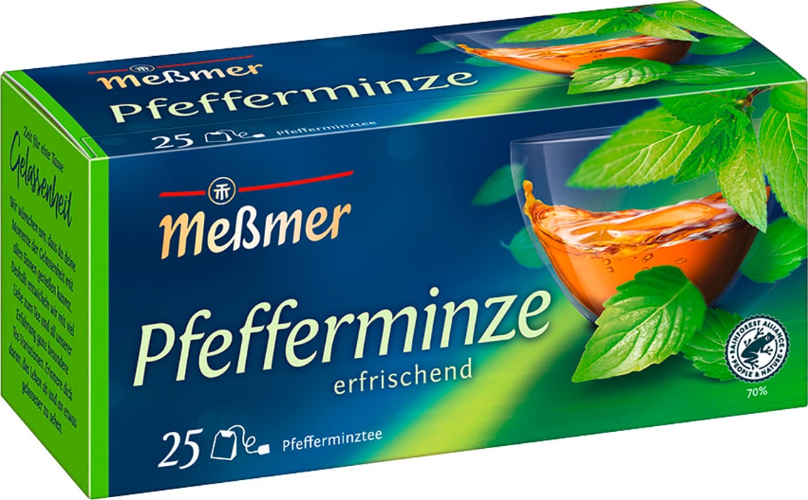 Meßmer Kräuter- oder Früchtetee