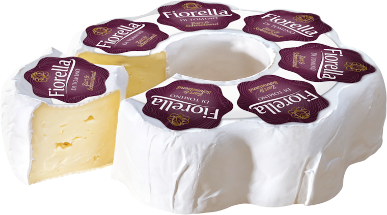 Fiorella di Tomino oder Montagnolo, deutscher Weichkäse