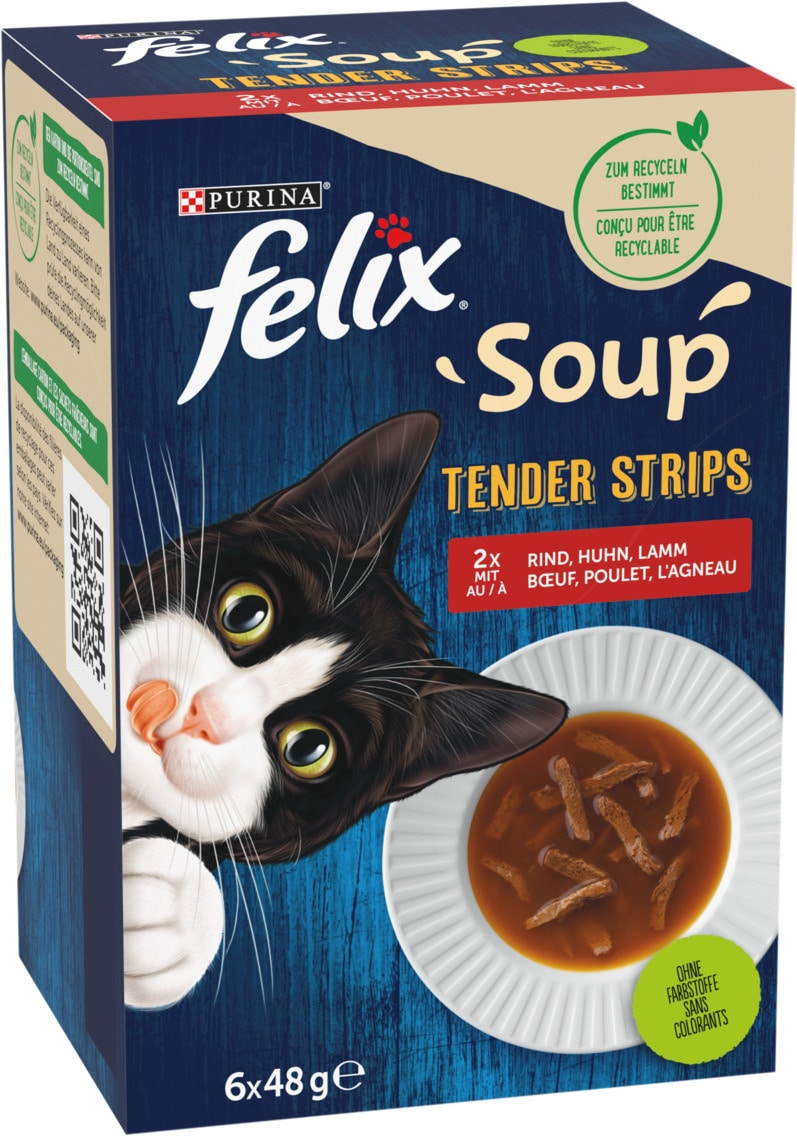 Purina felix Soup Katzennahrung