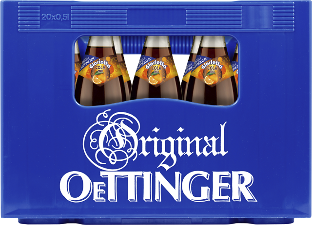 Oettinger Glorietta Cola-Mix², Zitrone oder Orange