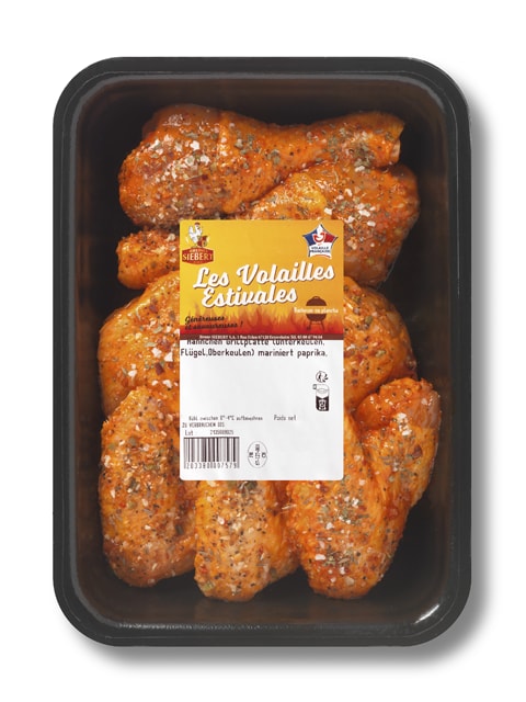 Hähnchengrillplatte