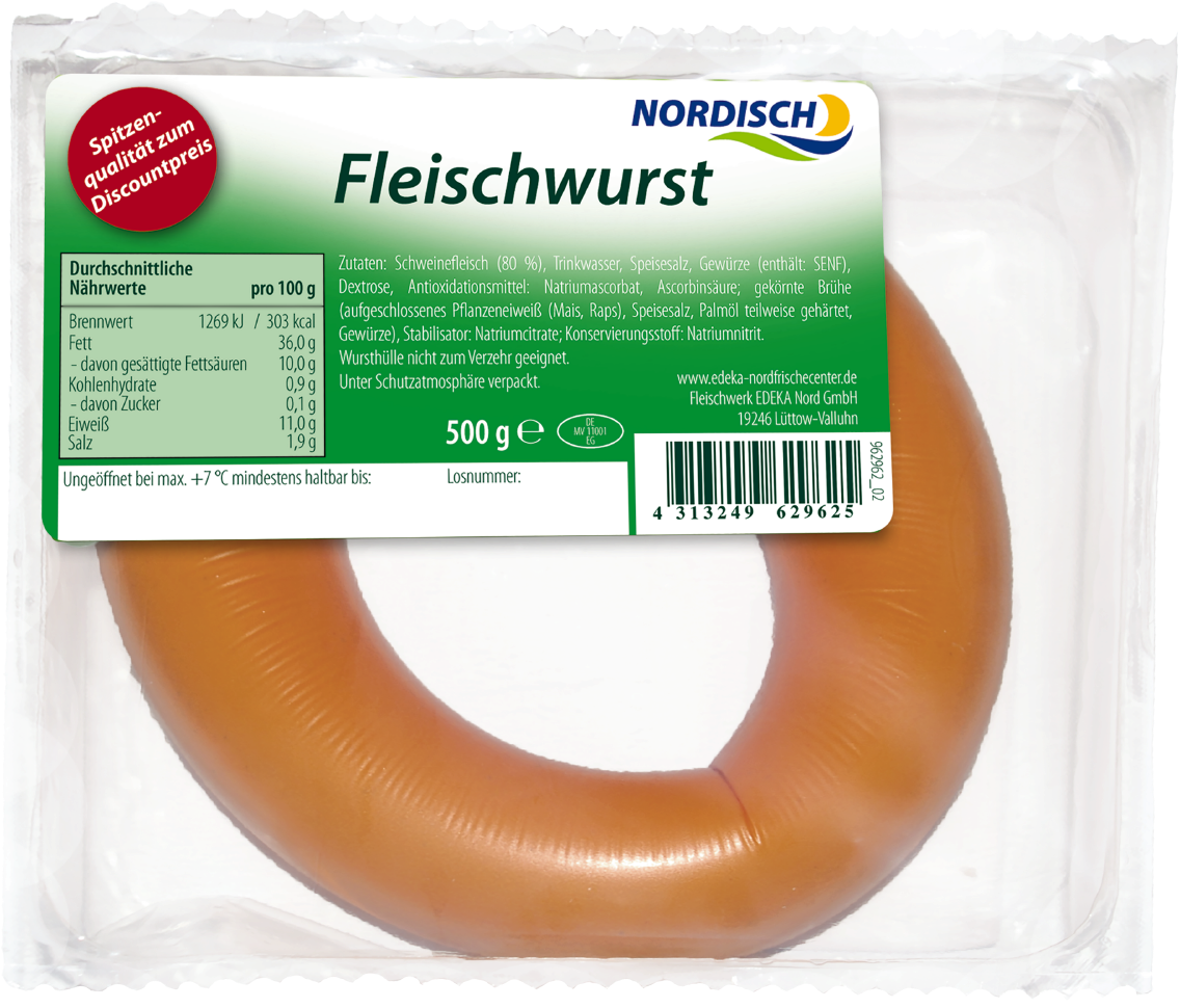 NORDISCH Fleischwurst