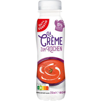 GUT & GÜNSTIG - La Crème zum Kochen