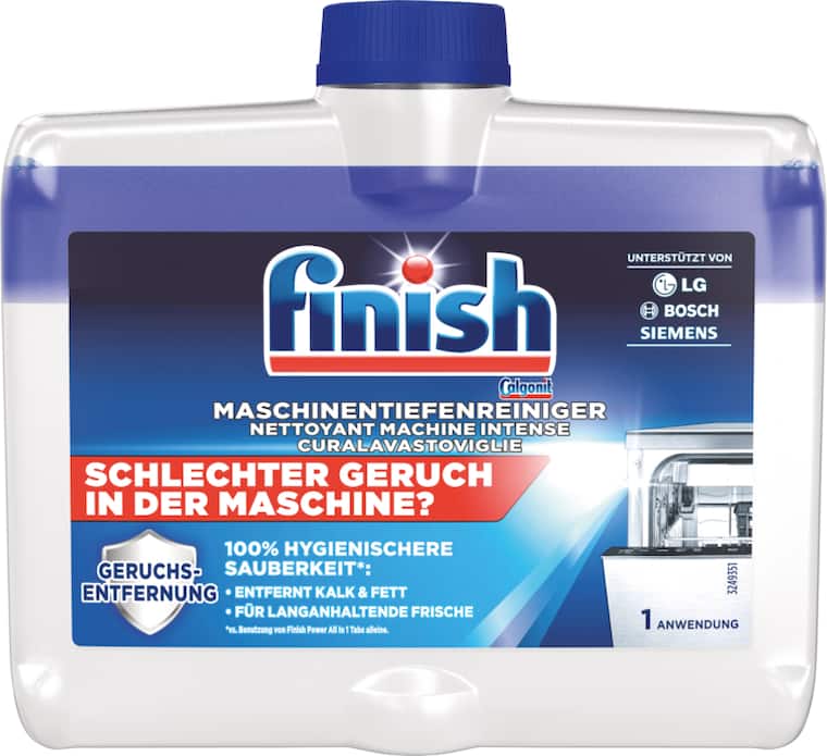 finish Glanz- & Klarspüler oder Maschinentiefenreiniger
