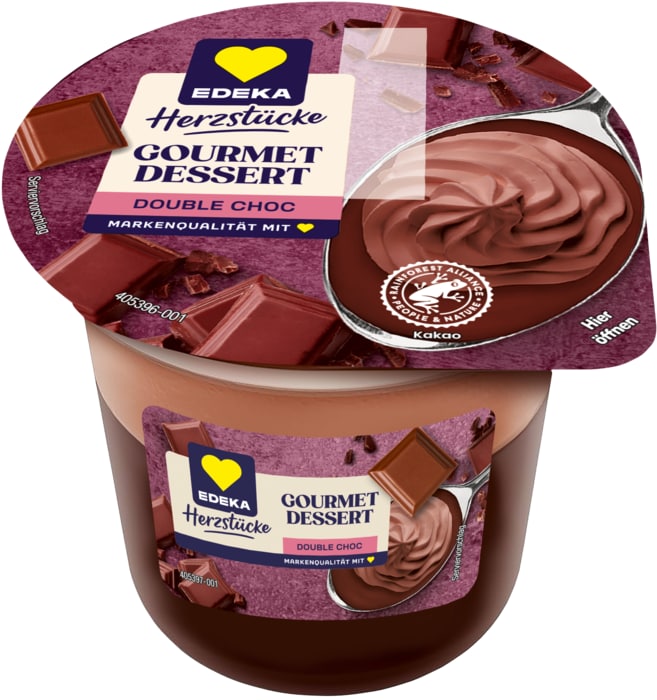 EDEKA Herzstücke Gourmet Dessert Double Choc
