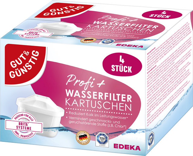 Gut & Günstig Wasserfilterkartuschen
