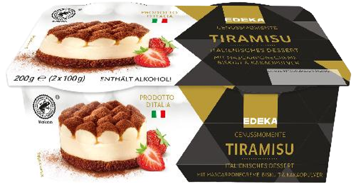 EDEKA Genussmomente Italienische oder französische Dessertspezialität