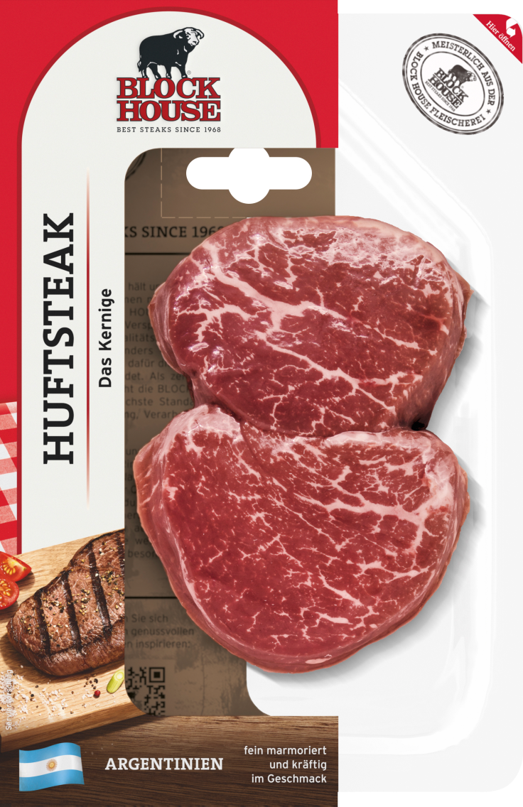 Block House Argentinisches Rinder-Hüftsteak