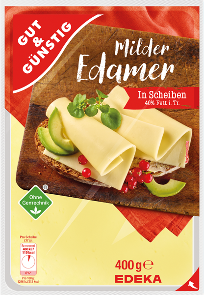 GUT&GÜNSTIG Edamer, Gouda, Tilsiter oder Butterkäse