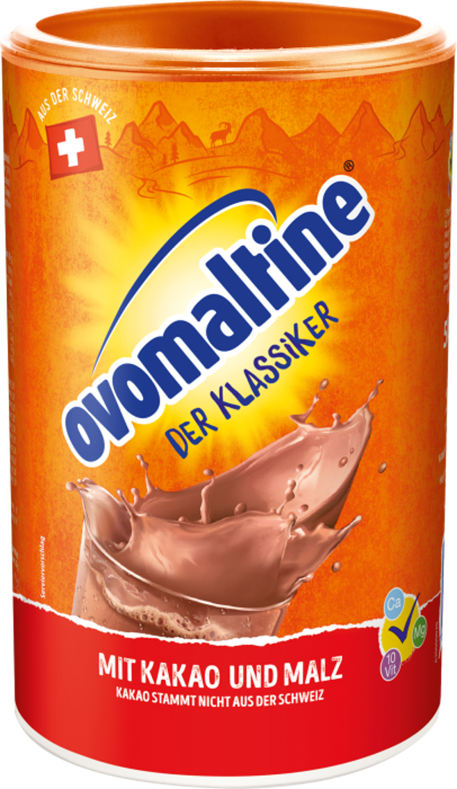 Ovomaltine kakaohaltiges Malzgetränk